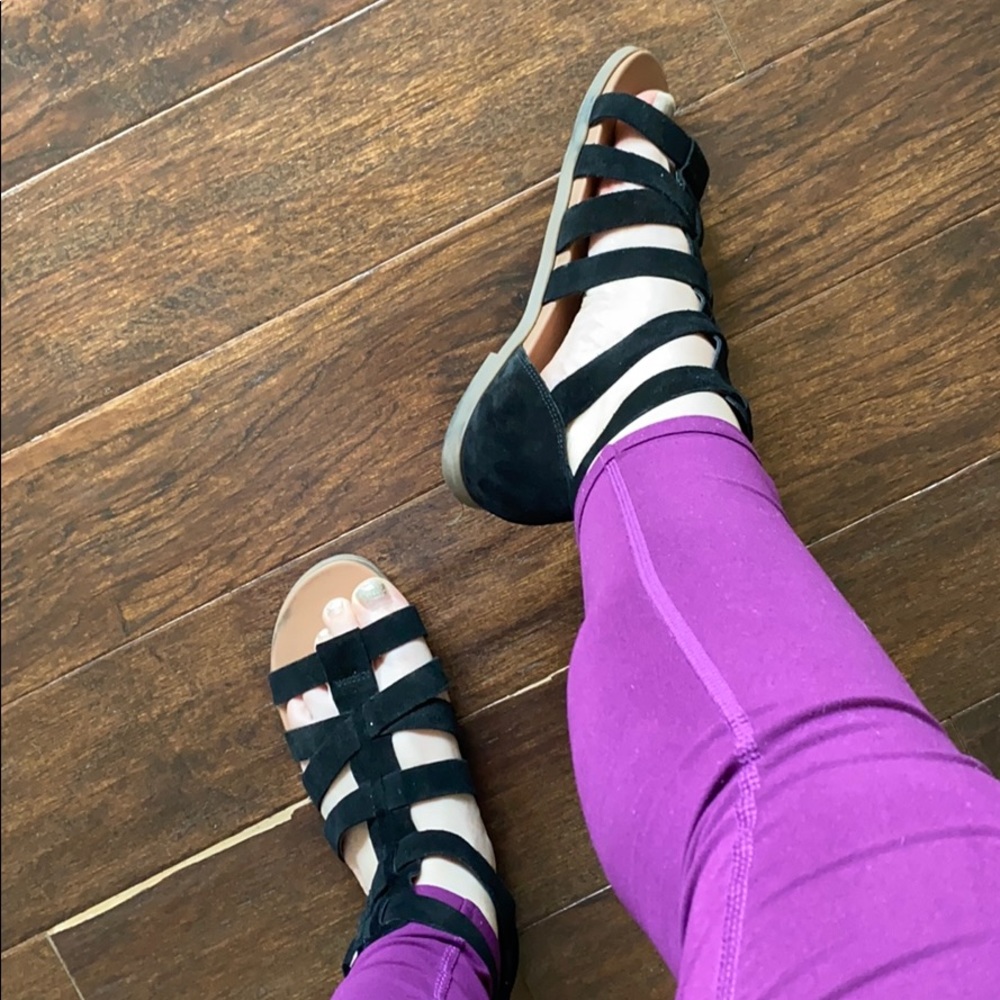 Steve Madden Diego Black Gladiator Sandal Size 9.5 - Picture 8 of 8